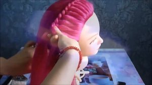 Красивое плетение на длинные волосы