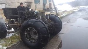 Испытание механической лебедки 2