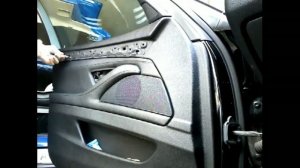 Как снять обшивку карту передней двери BMW 520 F10 demontaz boczka drzwi przod/door panel removal