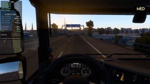 Euro Truck Simulator 2 | ETS2 | RX 580 8GB | Ryzen 3 3100 | Benchmark | All Settings | 1080p