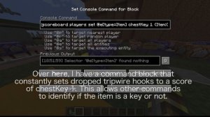 Locked Chests in Vanilla Minecraft (1.12+)