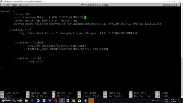 Ubuntu 18.04 - Nginx Domain Tanımlama Ekleme смотреть онлайн