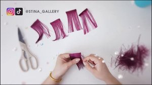 Стильный декор, КОВЫЛЬ ИЗ ЛЕНТЫ легко и просто своими руками!