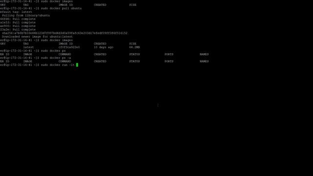 DOCKER INSTALLATION ON AMAZON EC2 | DOCKER CONTAINER ,DOCKER IMAGE WORK AROUND смотреть онлайн