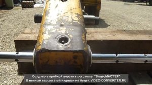 Расточка проушины экскаватора-погрузчика КОМАЦУ