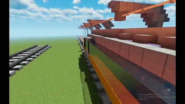 ОН ЕДЕТ! - Поезд На Командных Блоках В Майнкрафт смотреть онлайн