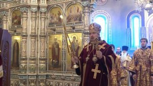 Литургия в день Усекновения главы Иоанна Предтечи