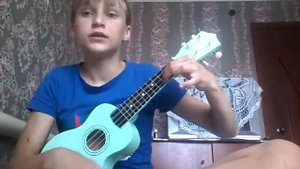 Как играть на укулеле ДЕВОЧКА С КАРЕ (Мукка)