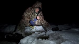 Первый лёд. Рыбалка с ночёвкой. Налим и язь.