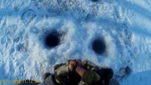 Рыбалка в Приморье.Пеструха зимой.