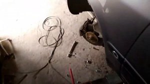 Замена навеса водительской двери Ауди С4