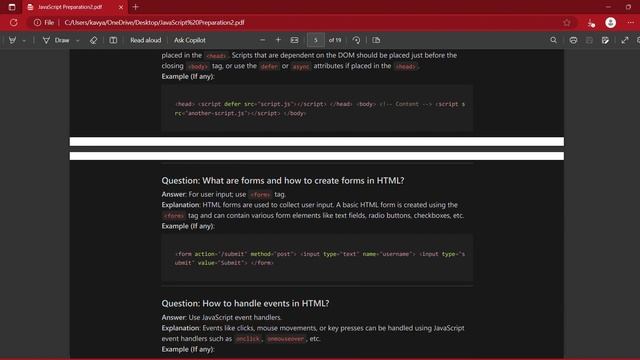 JavaScript Preparation-2 interview kit|javascript questions