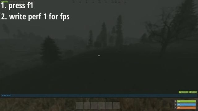 [RUST] how to show your fps/ping ingame 2020