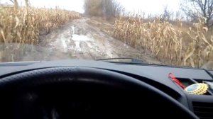 Volkswagen T5 2.5 TDI по бездорожью