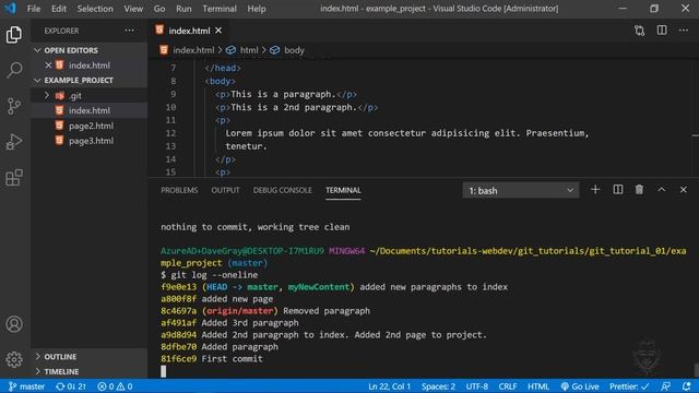 Git Tutorial: How to Undo Git Commits, Rename a Git Branch and Checkout a Previous Commit