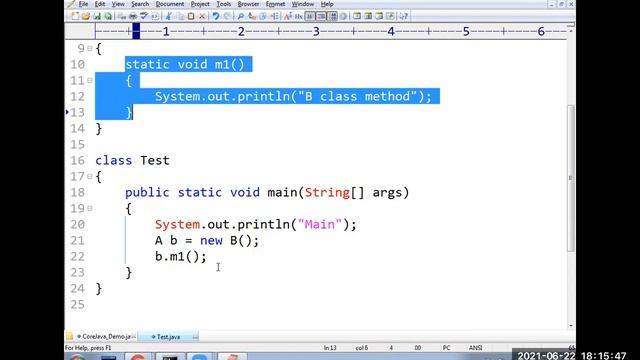 Java Method Overriding in Telugu - Part 2 смотреть онлайн