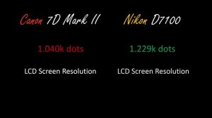 Canon 7D Mark II vs Nikon D7100 - Which is better?