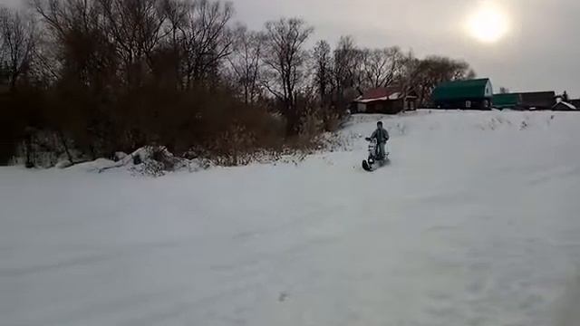 Самодельная гусеница на питбайк 3 смотреть онлайн