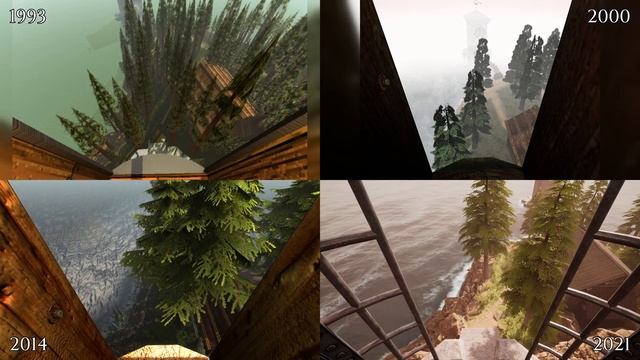 Myst: Side-by-side comparison of all versions (2021) смотреть онлайн