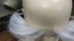 Делаем брови для Деда Мороза вручную.