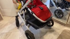 МЕНЯЕМ КОЛЯСКУ ЛЮЛЬКУ НА ПРОГУЛОЧНЫЙ БЛОК UPPAbaby vista