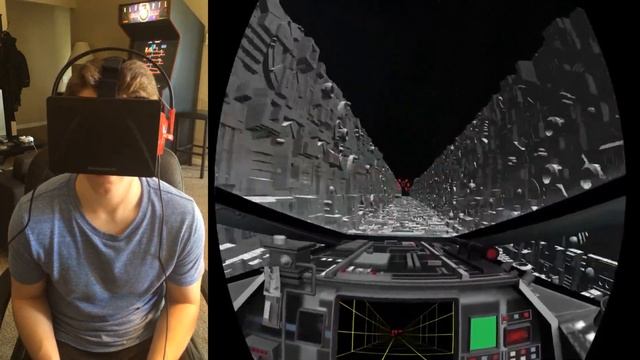 Star Wars: Trench Run on the Oculus Rift! смотреть онлайн
