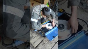 замена сварочной проволоки MIG,полуавтомат