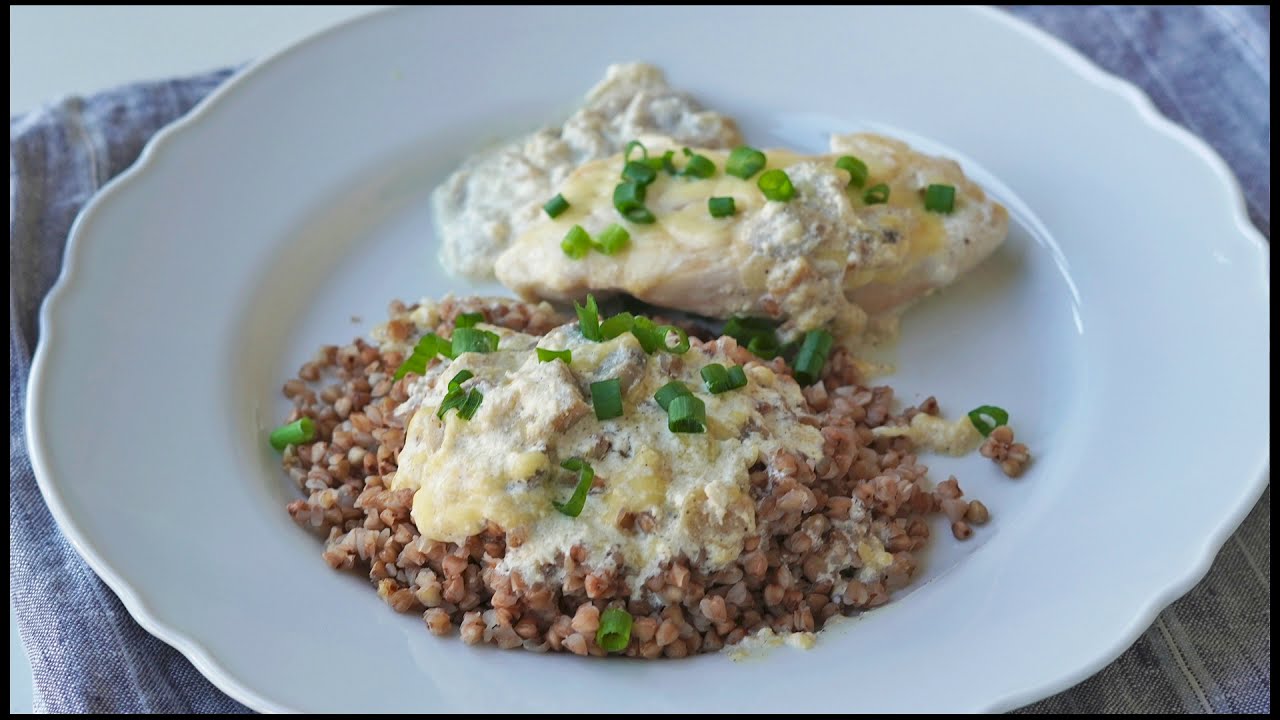 Приготовить курицу с шампиньонами в сливочном соусе. Рецепт филе курицы с грибами в сливочном соусе смотреть онлайн