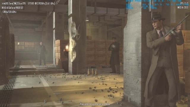 Mafia 2 benchmark intel Core 2 Duo E7500 2,9Ghz (OC) 3,61Ghz Gf 9800GT 1GB(HD) смотреть онлайн