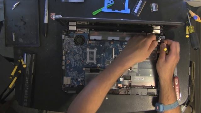 HP PAVILION G6 take apart video, disassemble, how to open disassembly смотреть онлайн