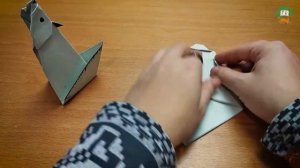 Мастер-класс по оригами «Волк»