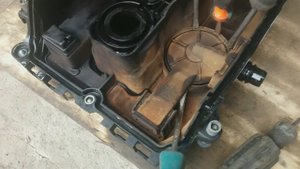 Замена мембраны ВКГ клапанной крышки Шевроле Опель подсос воздуха ошибка P0171