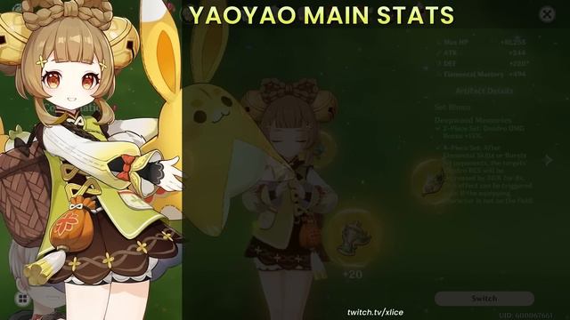 YAOYAO COMPLETE GUIDE | Optimal Builds, Weapons, Artifacts, Team Comps | Genshin Impact