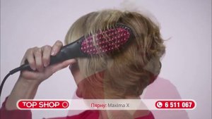 Новинка! Керамическая выпрямляющая расческа Simply Straight