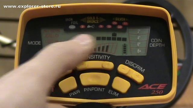 Garrett ACE 250 DSPack, металлоискатель, краткий видеообзор. смотреть онлайн