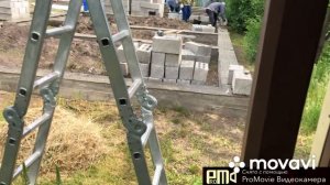 Как нам построили домик(6 на 9)на даче за 7 дней.