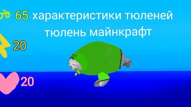 характеристики тюленей: тюлень майнкрафт смотреть онлайн