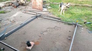 Как сделать сварочный стол без ровной площадки.