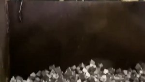 Запуск конвейера по производству  алюминиевых сплавов в форме «усеченной пирамидки».