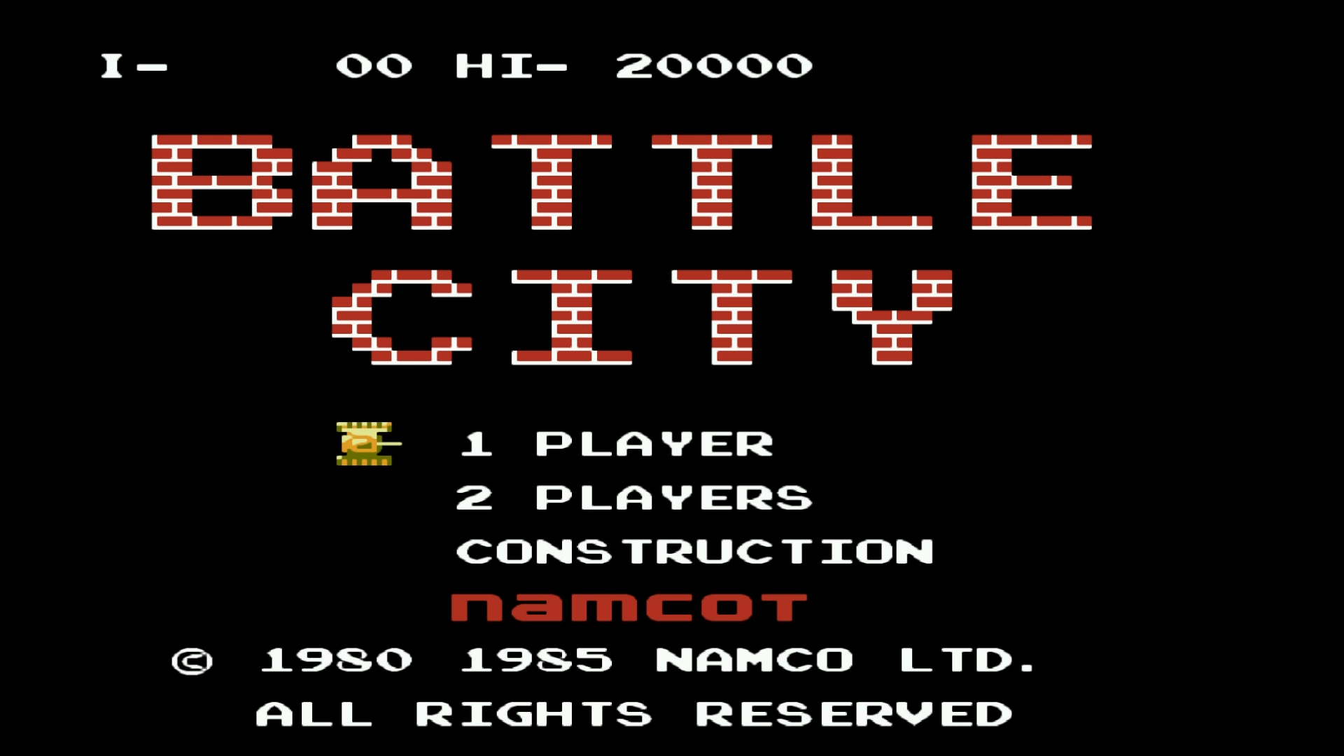 Танчики Battle City 1980 ( Famicom, Game Boy, Денди).