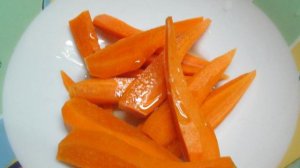 Запеченная морковь