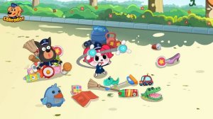 Playground Slide Adventure | Safety Tips | Cartoons for Kids | Sheriff Labrador