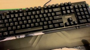 Механическая клавиатура Harper Gaming Sierra GKB P102 и игровой коврик Gaming Cosmos XXL P05