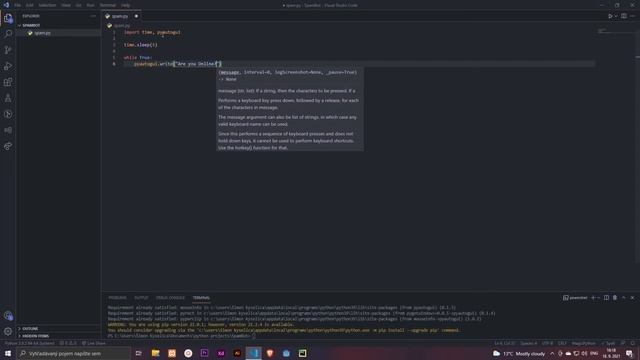 Make Spam bot in Python! смотреть онлайн