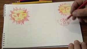 Учимся рисовать. Передача 1. Круги, кружочки, круглые предметы