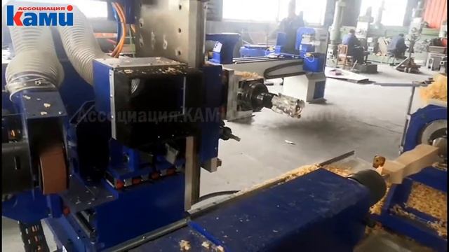 Токарный центр с ЧПУ с автозагрузкой заготовок Beaver 12D4 AUTO | ИЗГОТОВЛЕНИЕ ФИГУРНЫХ НОЖЕК СТУЛА смотреть онлайн