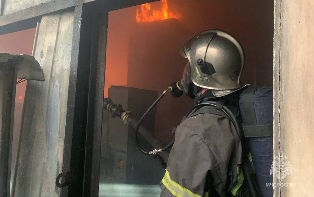 Крупный пожар произошел в Краснодаре / События на ТВЦ
