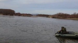 рыбалка на амуре 8 ноября. на резинку рыба не берёт.
