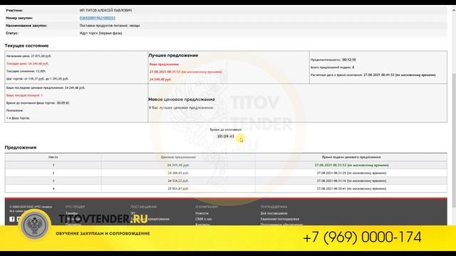 Участие в торгах на электронном аукционе в 2021 . РТС-тендер . 44 ФЗ . ГОСЗАКУПКИ