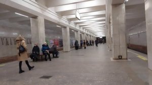 МЕТРО НОВОСИБИРСКА/ОБЗОР СТАНЦИИ СТУДЕНЧЕСКАЯ/ЛЕНИНСКАЯ ЛИНИЯ/МОЗАИКА НАД ВХОДАМИ/ NOVOSIBIRSK METR